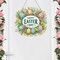 Easter Diamond Art Hanging Kit – DIY Double-Sided Special-Shaped Crystal Window Pendant Ornament (Happy Easter Wreath)